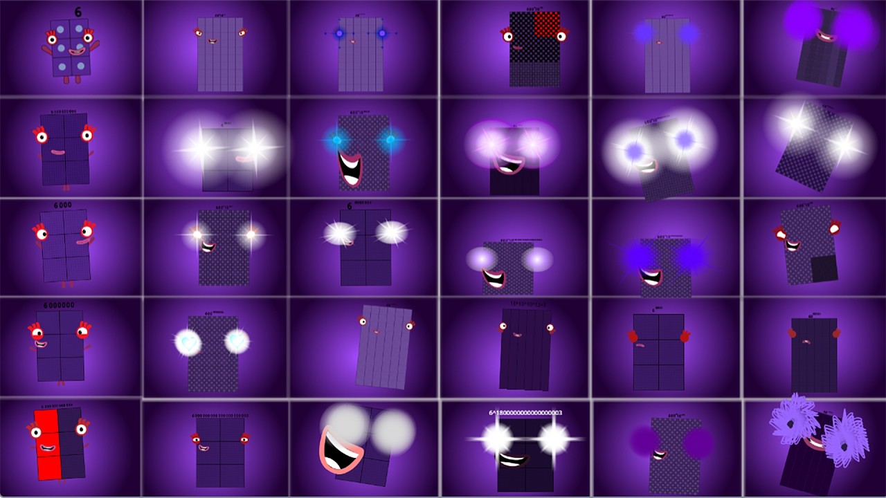 The Ultimate ! TEAM Numberblocks Band ReTrillion Part Sixs |  Epic Mashup Performance !
