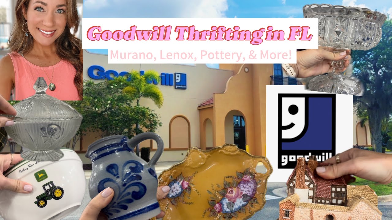 Goodwill Thrifting во Флориде || Удивительный магазин с богатым выбором товаров: муранское стекло...