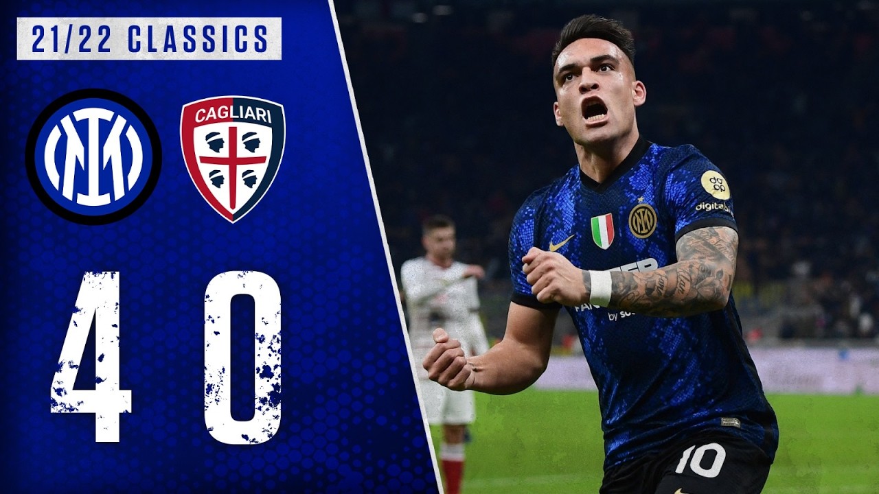4-GOAL THRILLER! | Inter 4 - 0 Cagliari | Classic Highlights