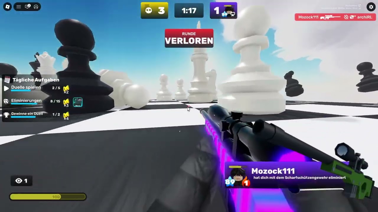 1V1 gegen Moritz