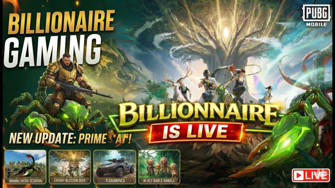LIVE 🔥 Lets Explore Primewood Genesis 4.2 Update is Here 🌳 PUBG Mobile
