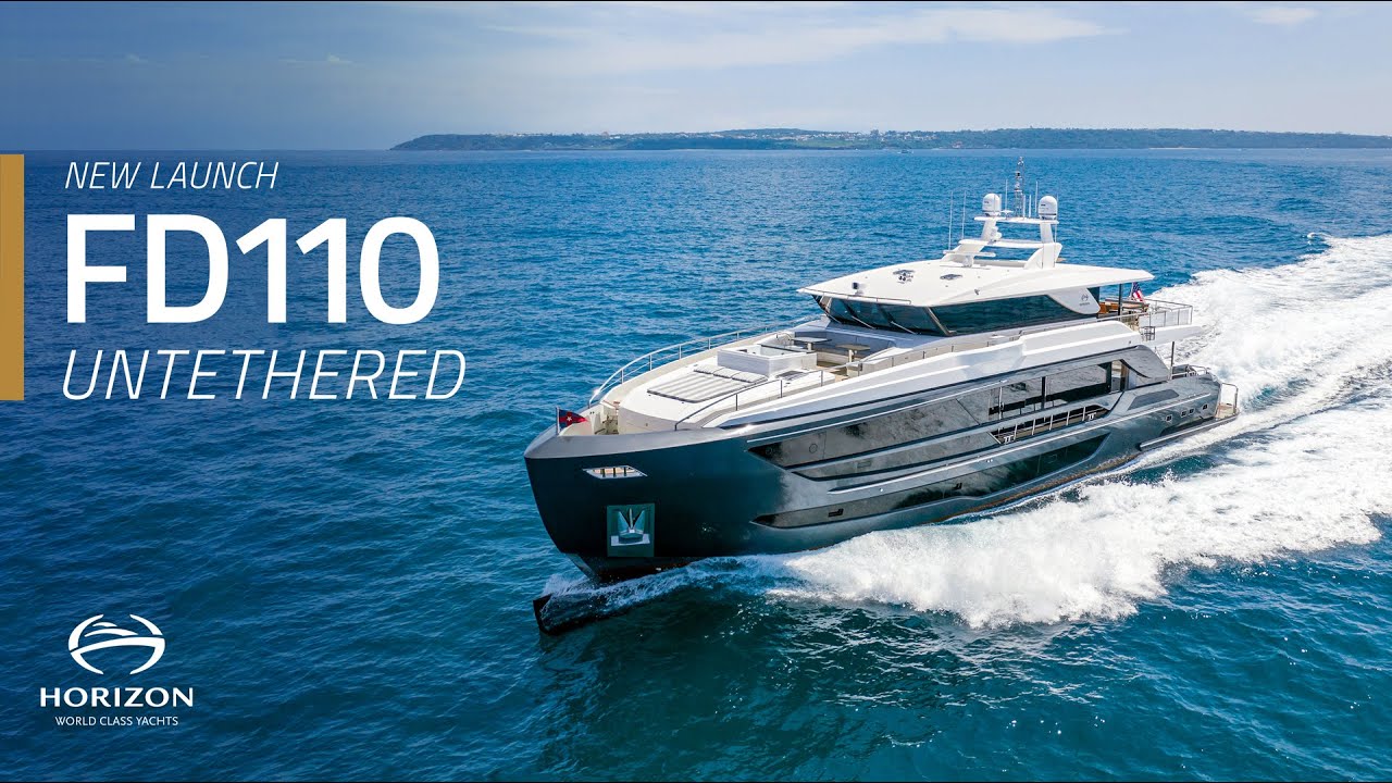 Horizon Yachts FD110 “UNTETHERED” Sea Trials