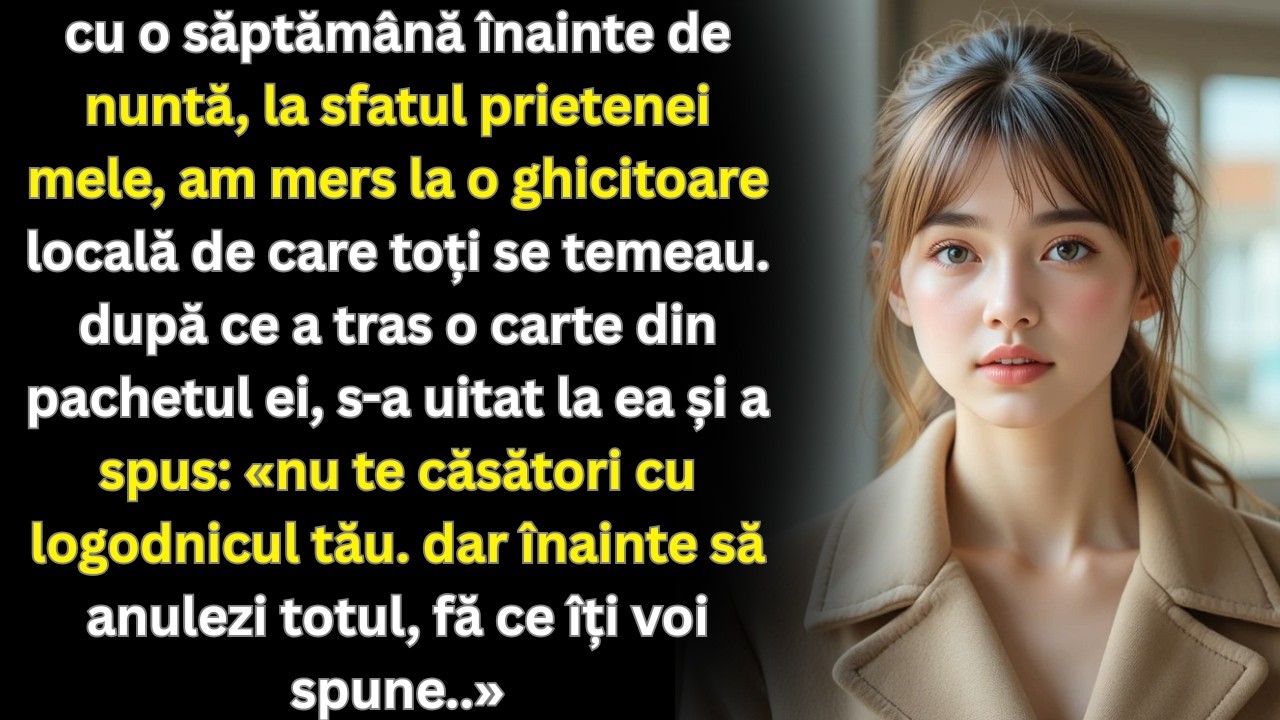 Înainte de nuntă, o ghicitoare a spus „Nu te căsători cu el”… Dar mai întâi fă asta