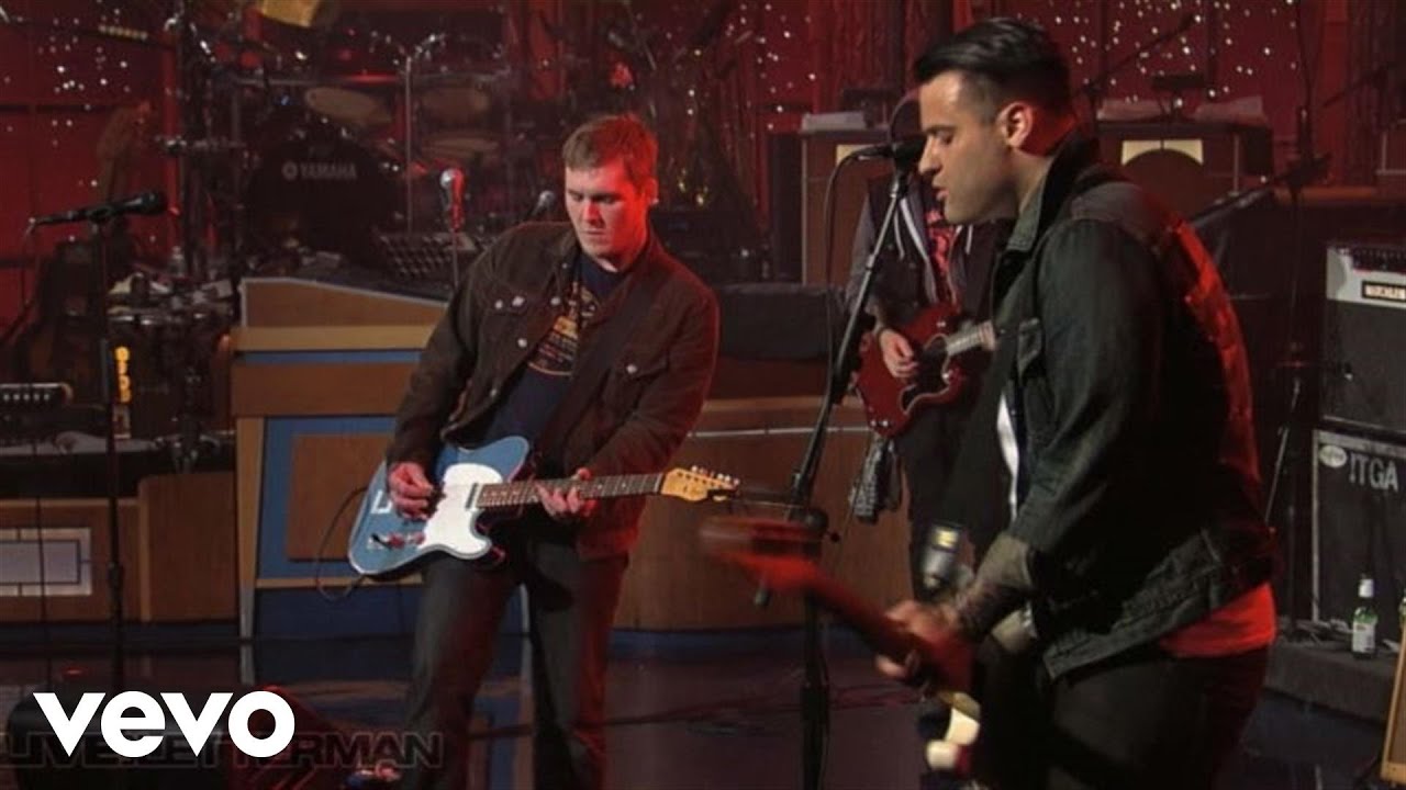 The Gaslight Anthem - Old White Lincoln (Live On Letterman)