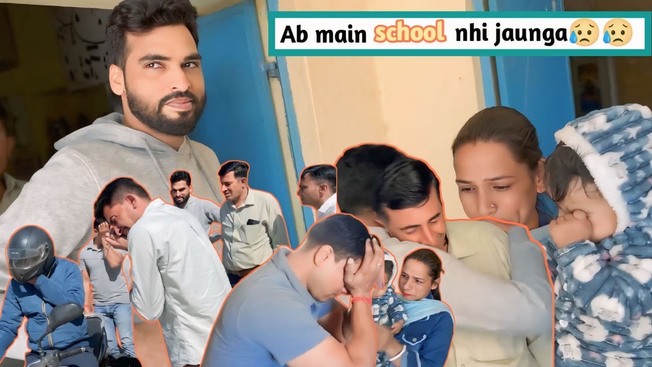Ab mai kabhi school nahin jaunga 🥲