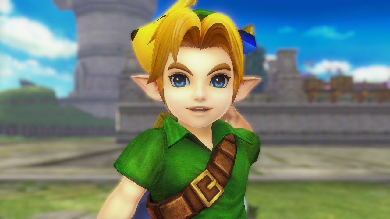 Hyrule Warriors: Definitive Edition - Young Link Gameplay - Mask