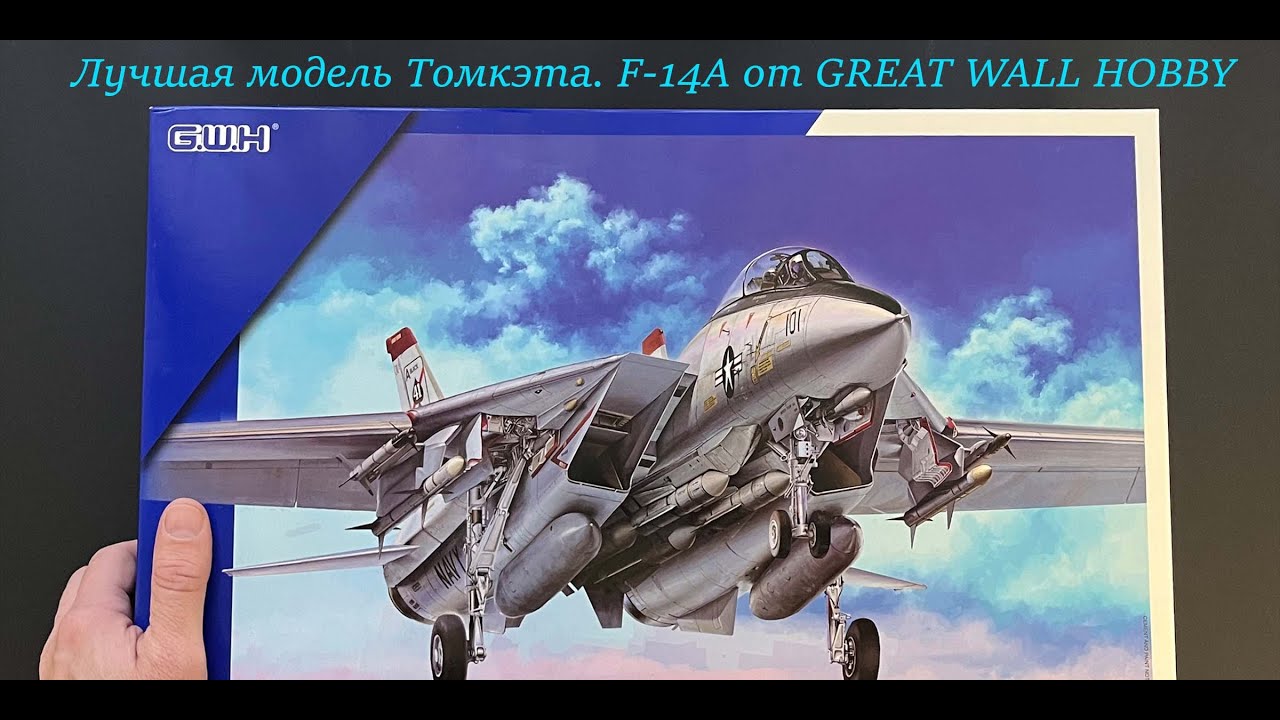 Лучшая модель Томкэта на данный момент. F-14A в 48 масштабе от Great Wall Hobby.