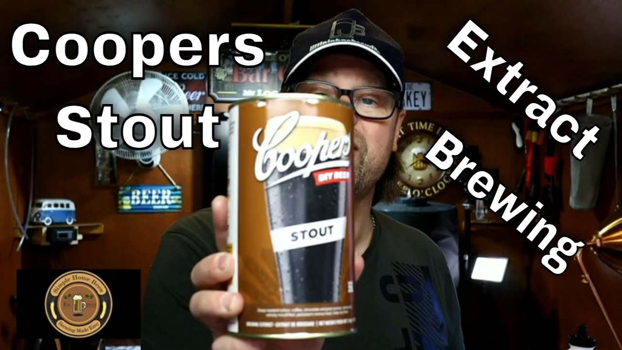 Coopers Stout с сухим солодовым экстрактом | Без дополнительных добавок | Экстрактное пивоварение