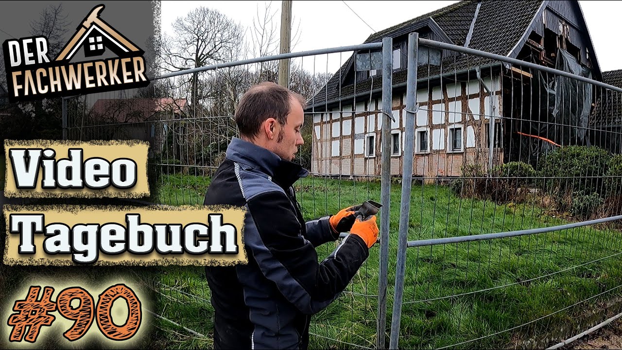 Fachwerkhaus VLog #90 - Der Fachwerker schließt die Baustelle