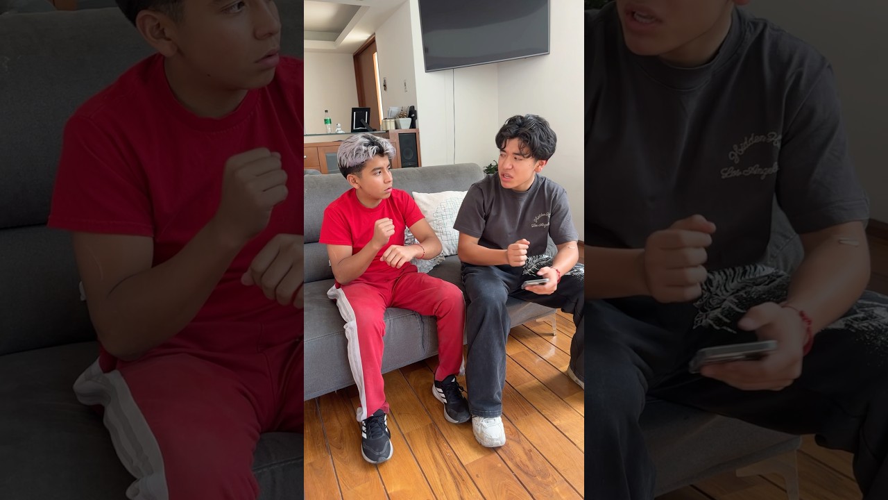 Peleas de hermanos 🤣😂