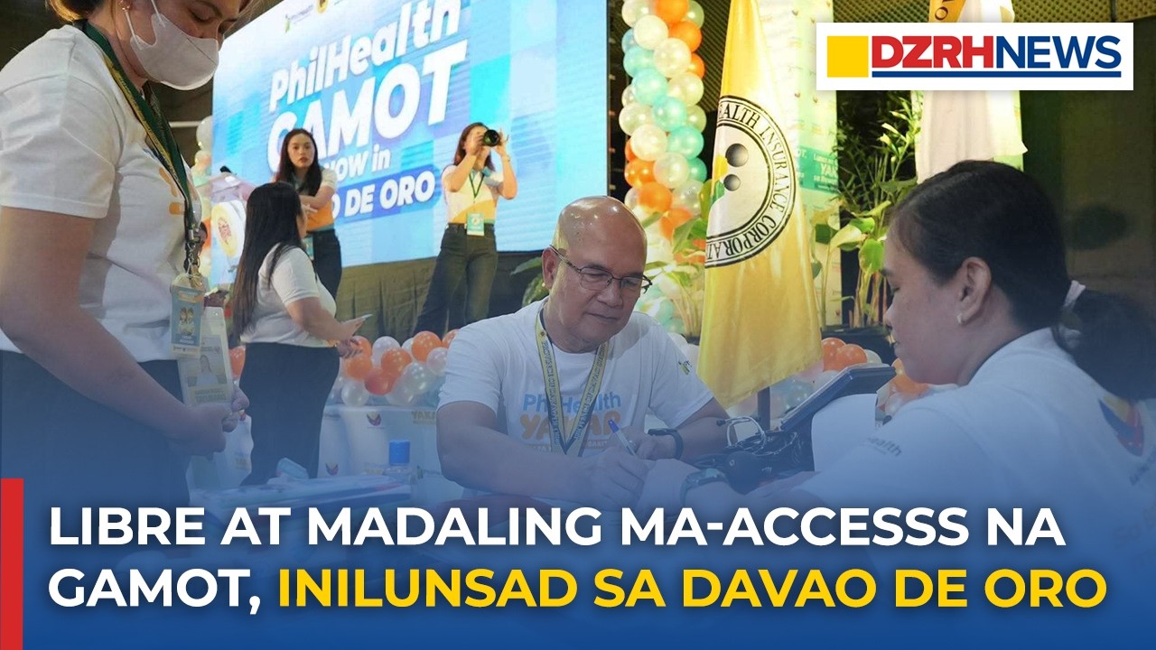 Libre at madaling ma-access na gamot, inilunsad sa Davao De Oro