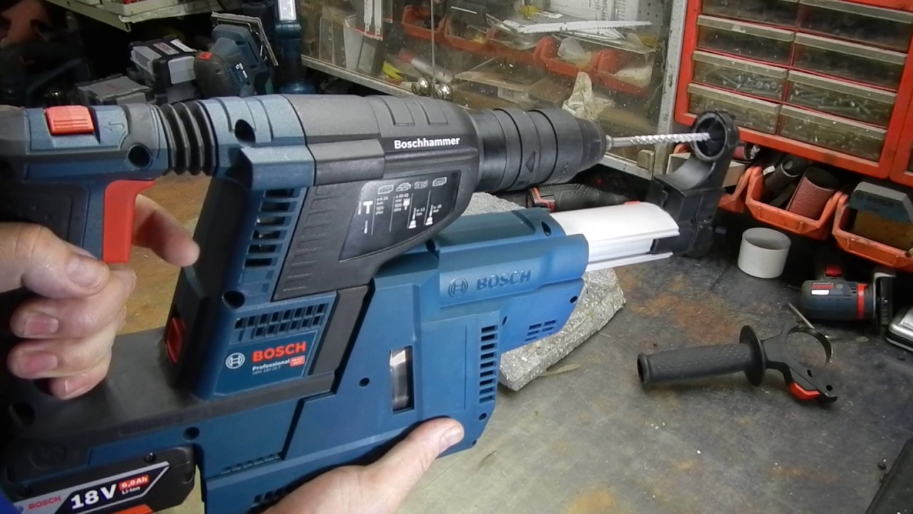 Bosch GDE 18V-16 die Absaugung für den GBH 18V-26