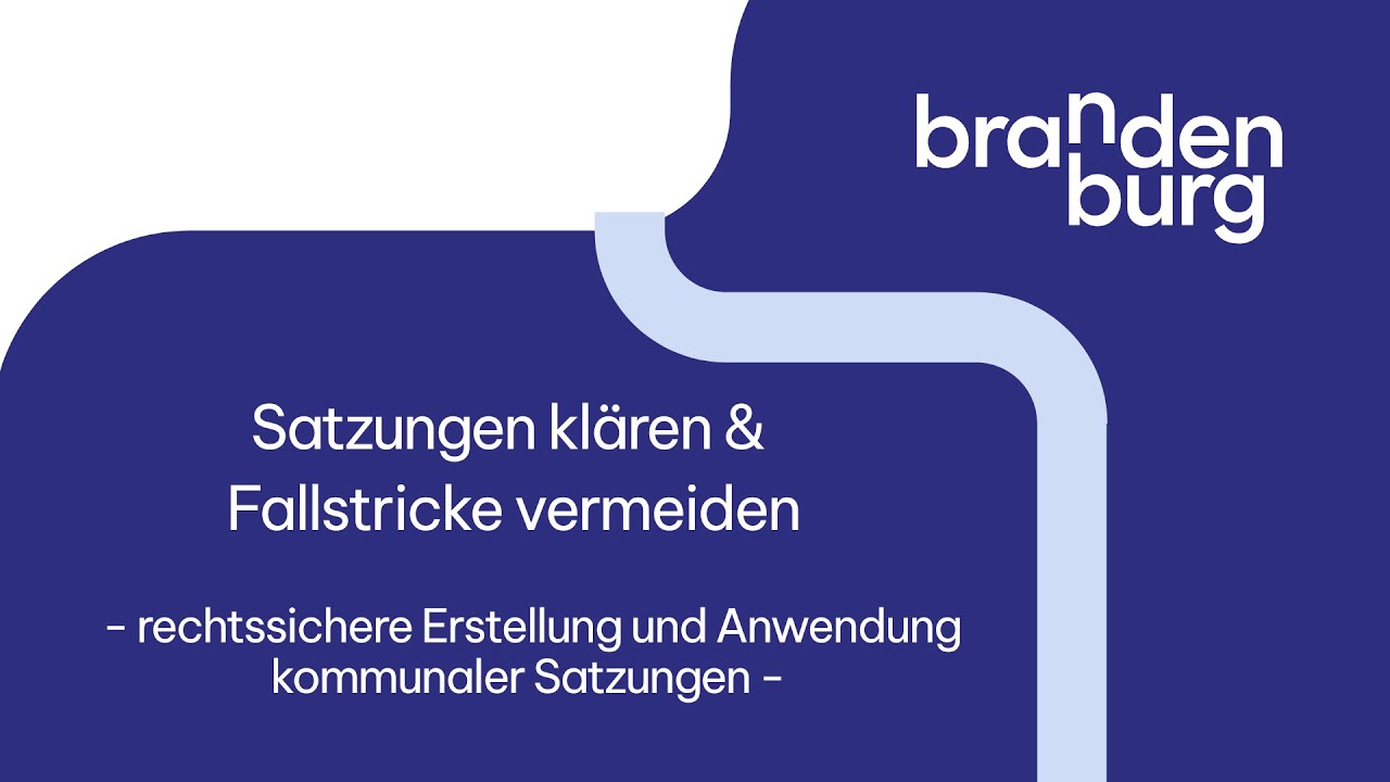 Teil 3 | Tourismusfinanzierung: Rechtssichere Erstellung und Anwendung kommunaler Satzungen