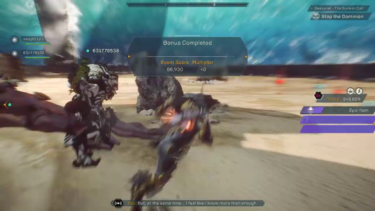 Anthem - Sunken Cell winter event