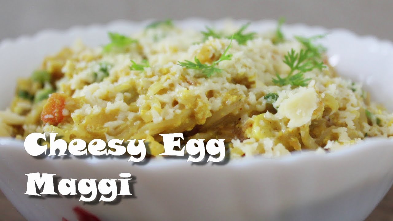 Cheesy Egg Maggi | Masala Maggi with a Surprise Twist