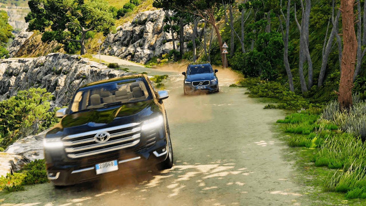 Extreme Mountain Adventure in BeamNG Drive | Driving Different Cars Off-Road! 🏔️🔥