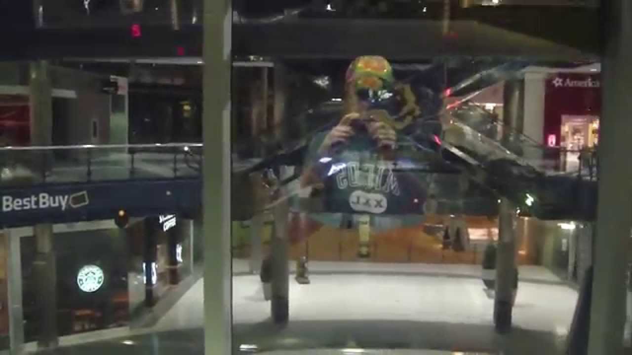 Otis Hydraulic Elevator @ Mall of America East Broadway after closing Bloomington MN