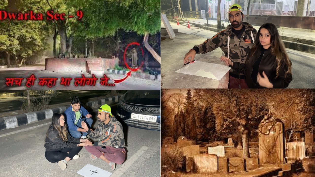 Calling Gh@st By Charlie Charlie Game - DWARKA SEC 9 Haunted Tree 😬 *PART-2*