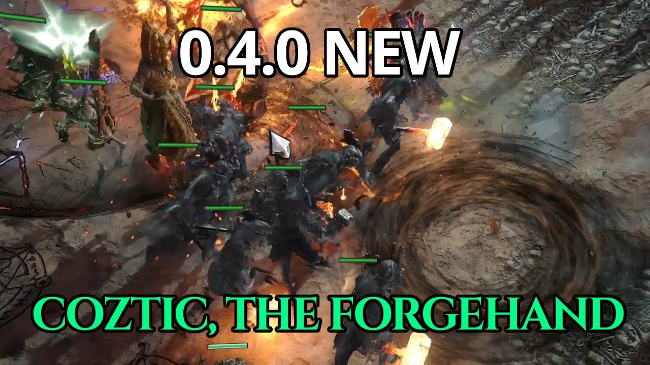 POE2 0.4.0 NEW Spectre - Coztic, The Forgehand in T15 Endgame