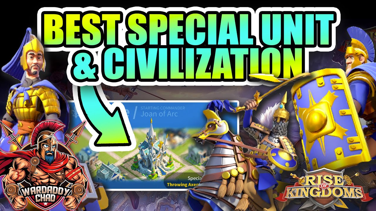 Best Special Unit & Civilization: New RoK Update - Rise of Kingdoms
