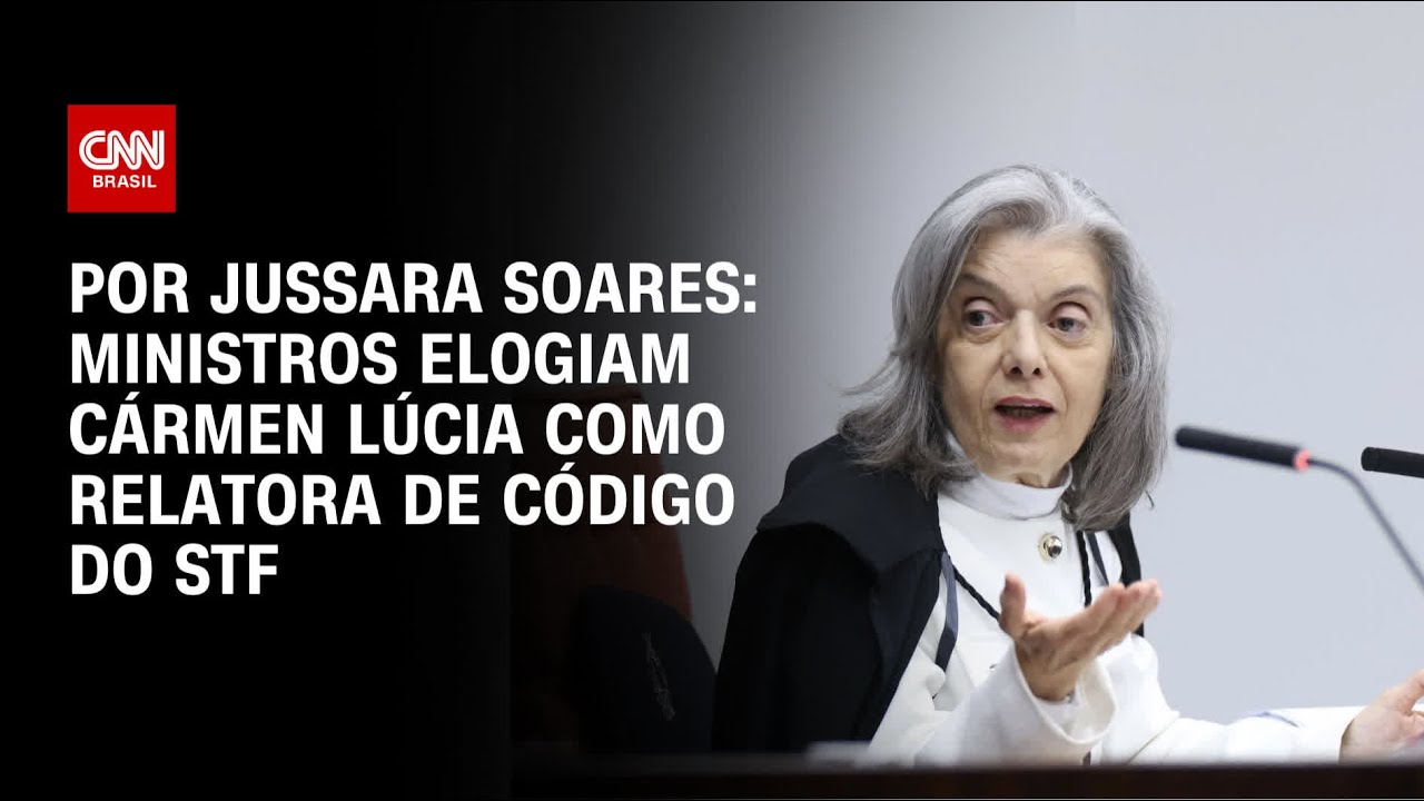 Ministros elogiam escolha de Cármen Lúcia para relatar Código de Conduta do STF | CNN PRIME TIME