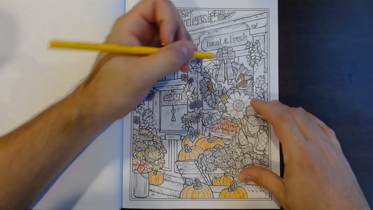ASMR Gum Chewing and Coloring Book
