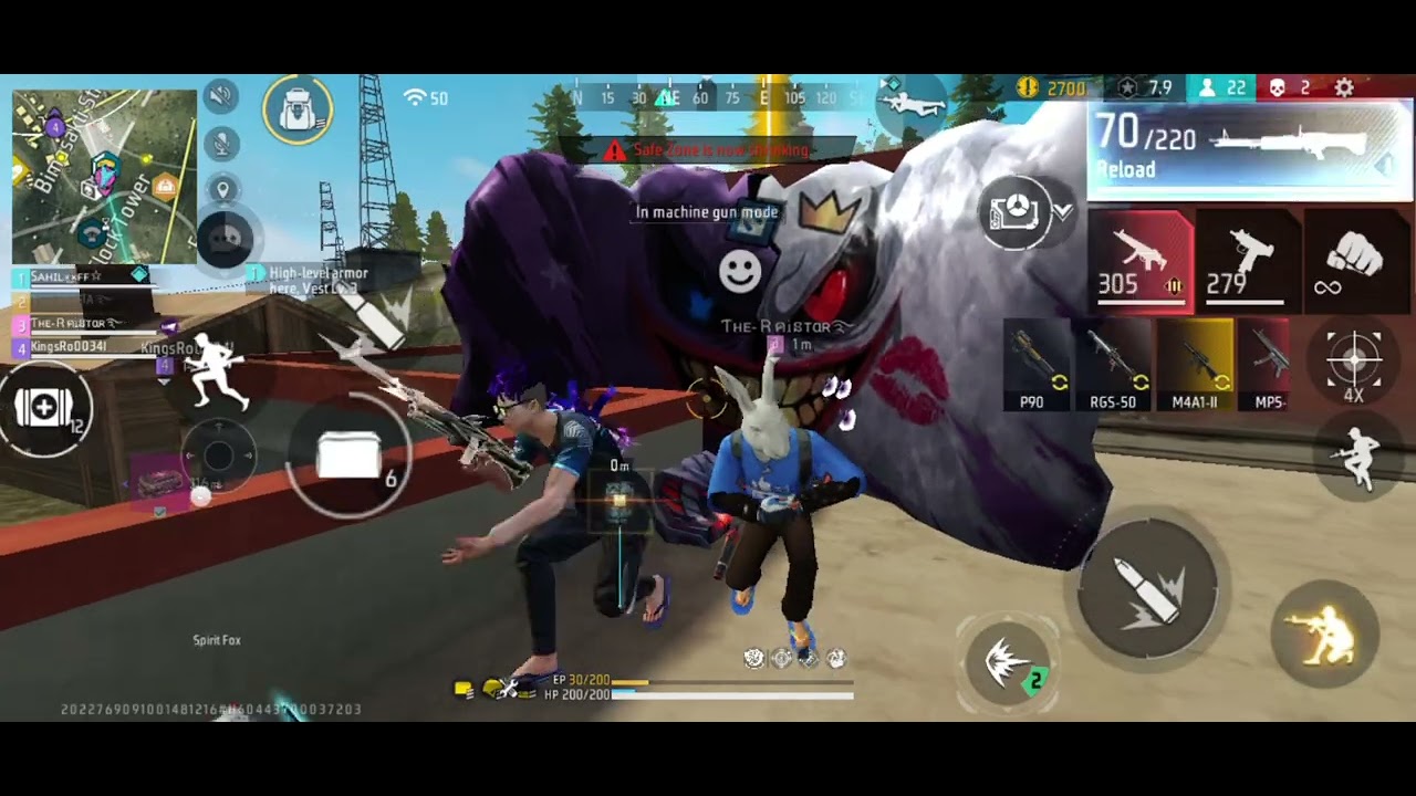 # BR RANK PUSH 4 START LOBBY BOOYHA 💯