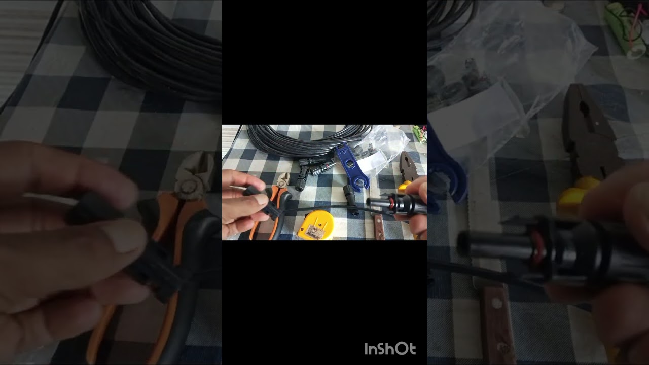 Unboxing e ligação de conectores Mc4 e Mc4 Y dicas top.