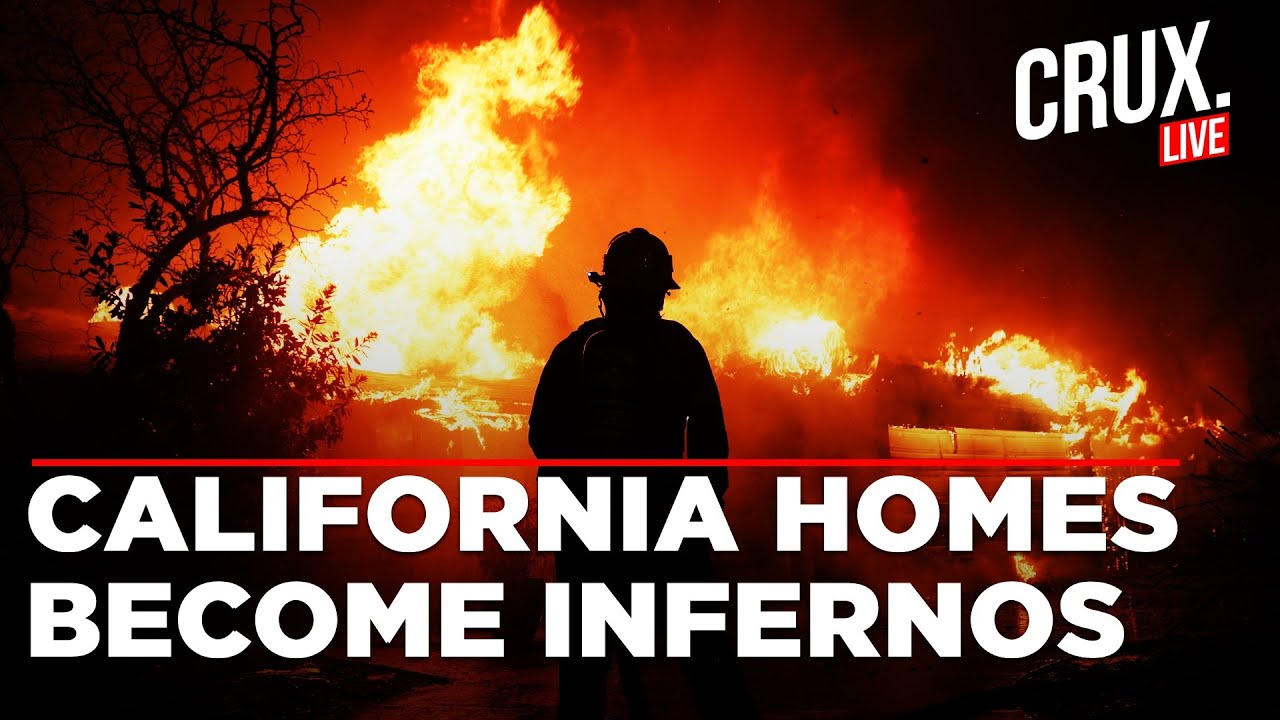 California Wildfire Live | LIVE Firefighters Struggle To Contain Palisades Fire | LA Wildfires LIVE