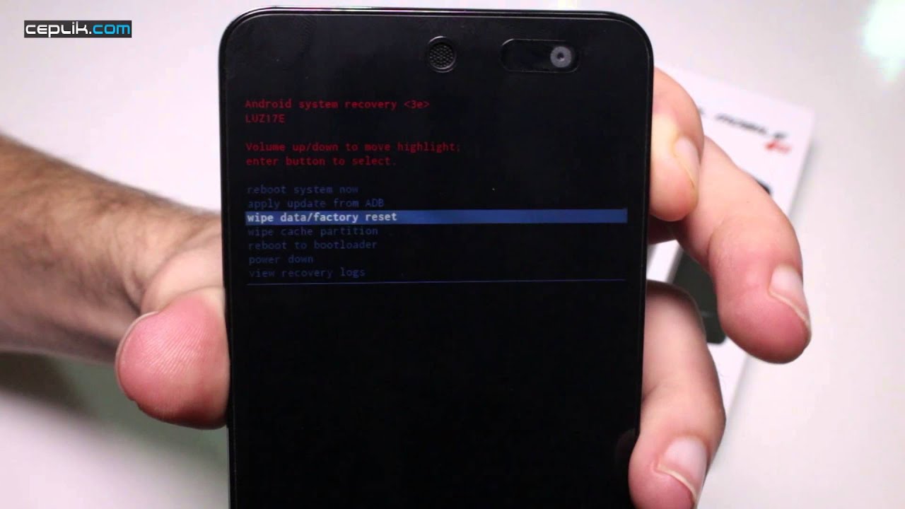 General Mobile 4G (Android One) Modeli Nasıl Formatlanır?