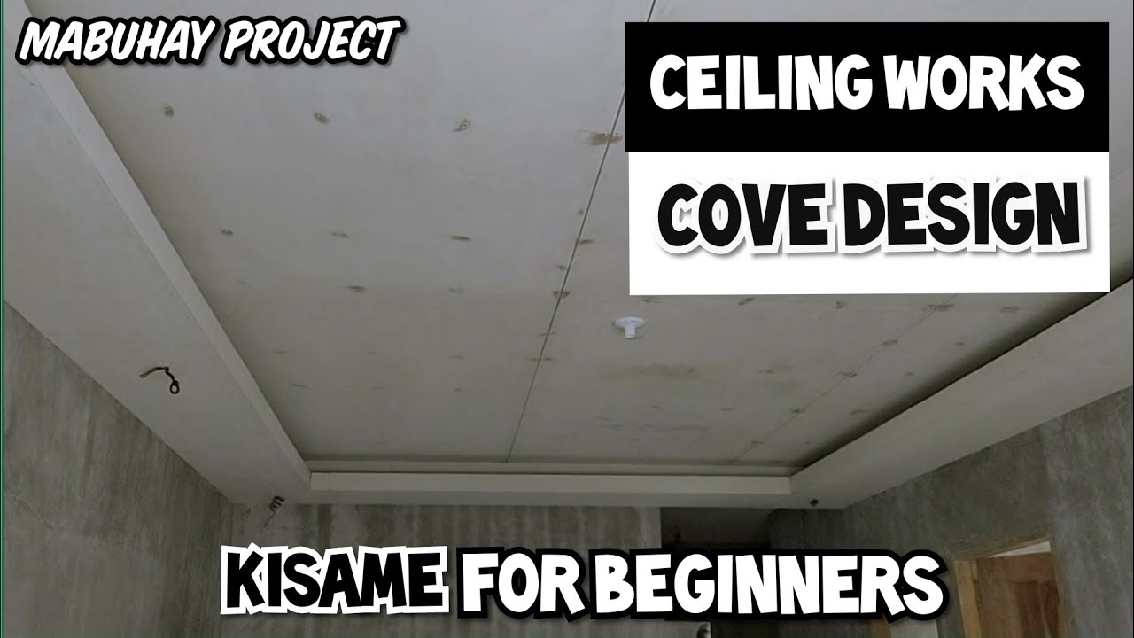 Paano mag lagay ng cove design sa kisame. #paanomaglagayngcovedesignsakisame #diykisame