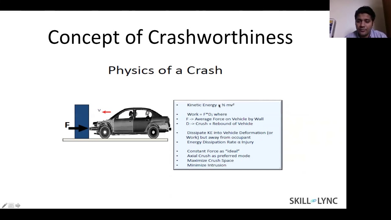 Crash Worthiness Analysis using HyperMesh & Radioss - Workshop | Skill-Lync