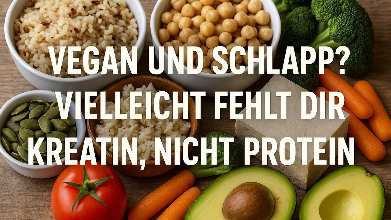 Pflanzlich essen, aber geistig m&uuml;de? Zeit f&uuml;r Kreatin