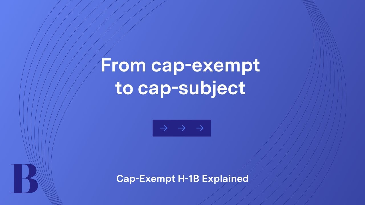 Can I transition from a cap-exempt to a cap-subject H-1B?