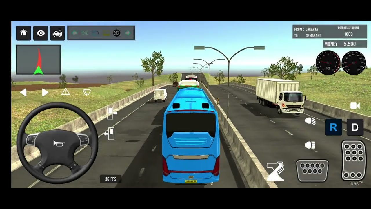 Realistic Jakarta–Semarang Drive You’ll See This Year! 🚍 | Indonesia Bus Simulator  Android Gameplay