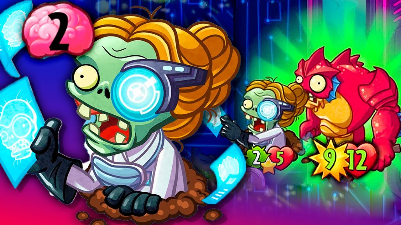 EL PODER DE LA ZOMBISTEINÓLOGA 🤭😳 PvZ Heroes