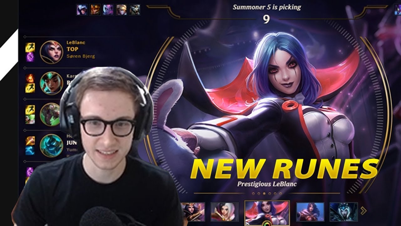555. Bjergsen - Leblanc vs Lucian - Mid - November 11th, 2017 - PreSeason 8 Patch 7.22