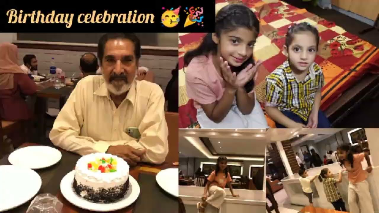 انابیہ اور ارحا نے کی اپنے دادا ابو کی برتھ ڈے🥰!! برتھ ڈے سیلیبریشن!! کھانے میں کیا تھا !!😳