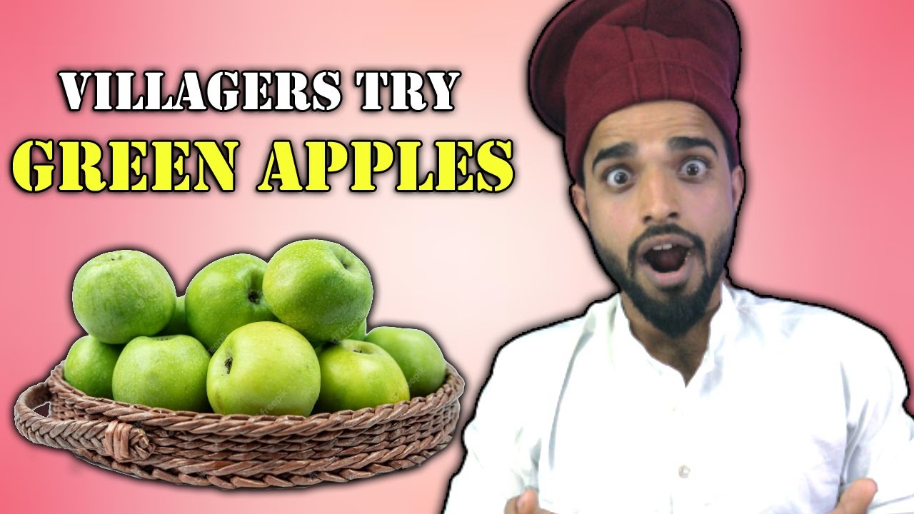 Remote villagers try exotic green apples - their responses are priceless! Tribal People Try