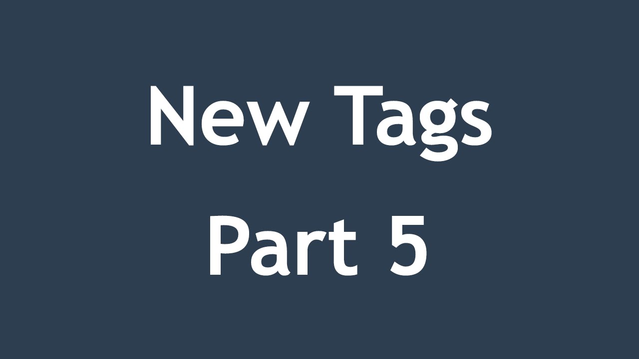 [ Html5 In Arabic ] #12 - New Tags - Figure, Figcaption