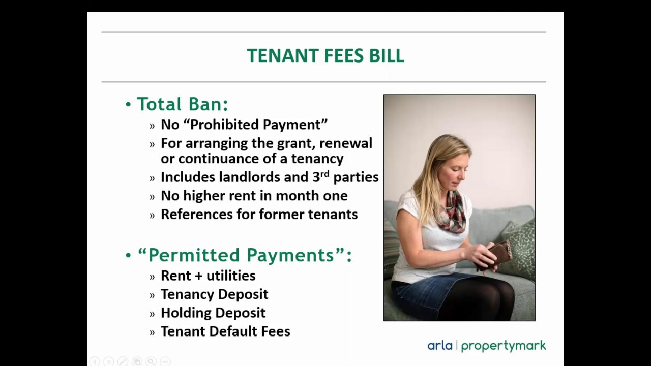 David Cox on the Tenant Fees Act 2019 (the first 10 minutes)
