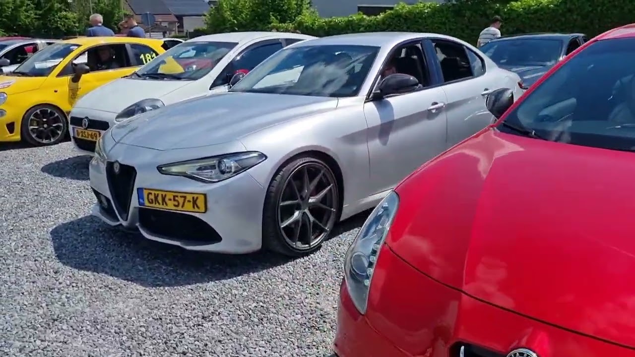 Video van de Limburg toertocht op 17 mei 2025 georganiseerd door Italian Car Events