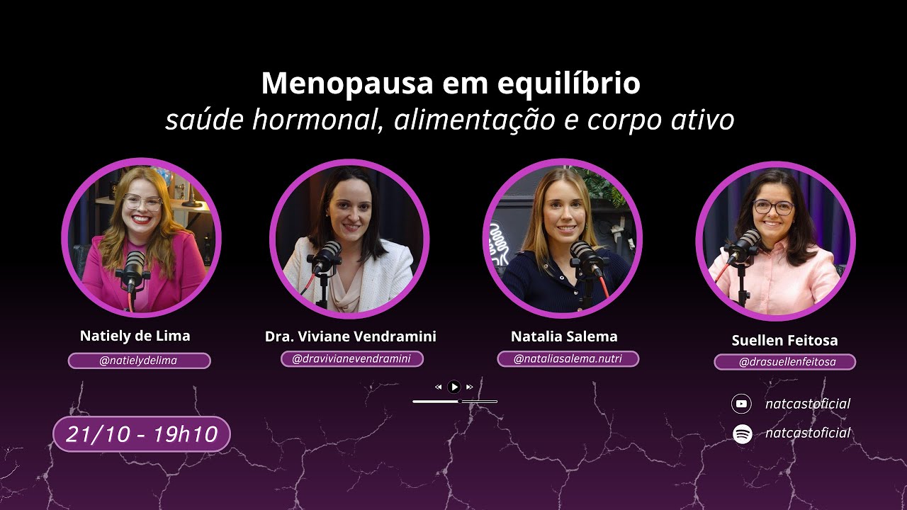 Menopausa em Equilíbrio saúde hormonal, alimentação e corpo ativo | Nascastoficial