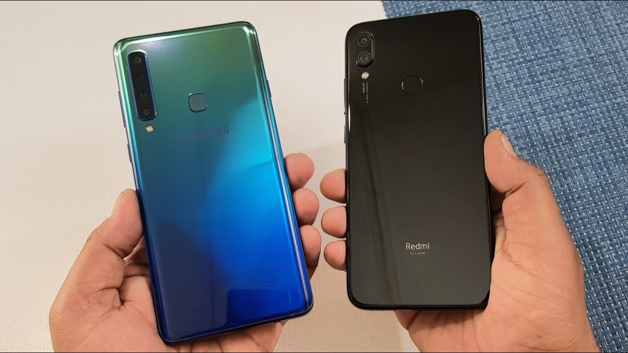 Redmi Note 7 Pro vs Samsung A9 SpeedTest & Camera Comparison