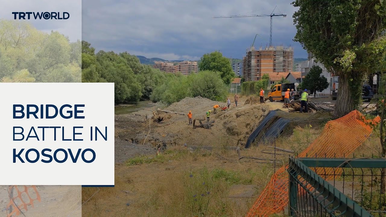 Kosovo builds two new bridges in ethnically divided Mitrovica