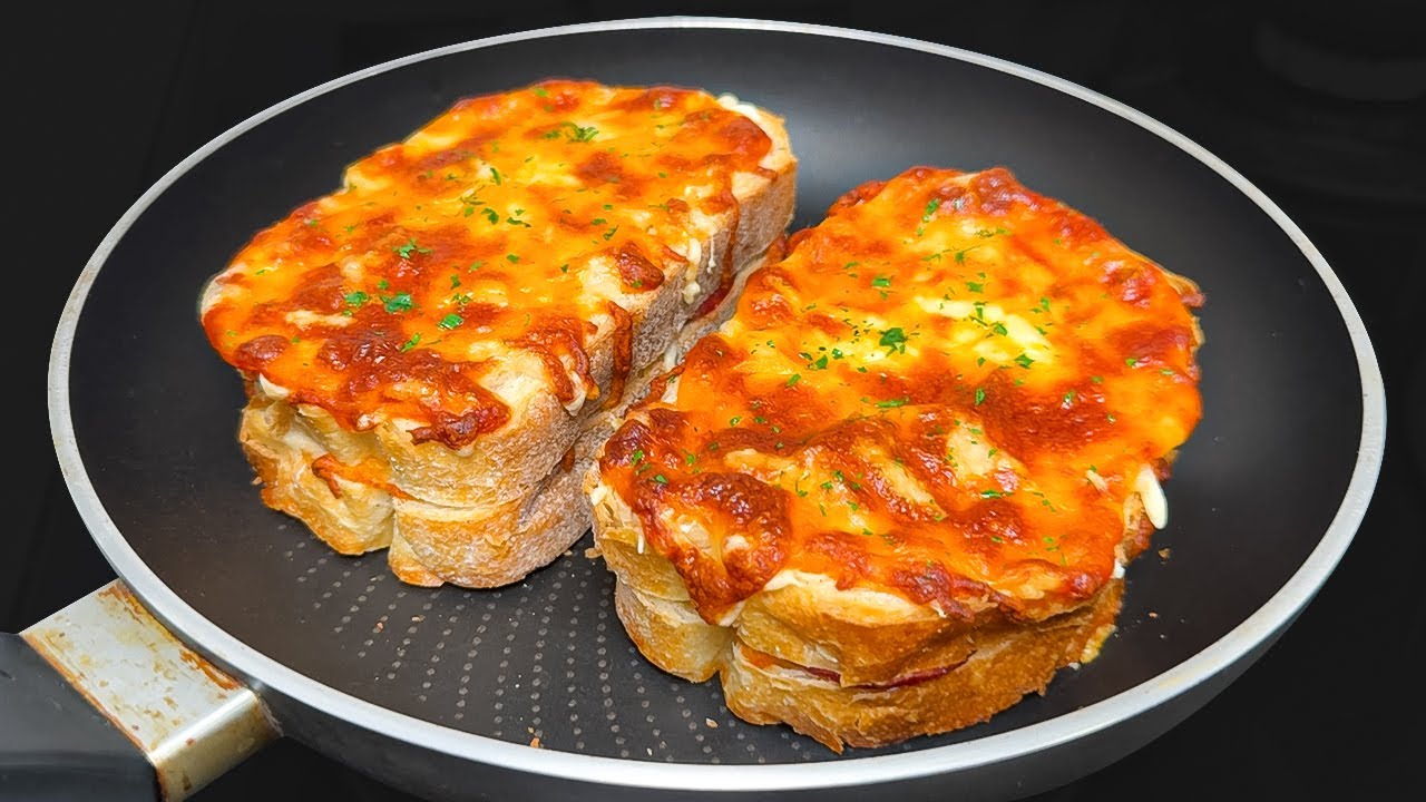 Идеальный завтрак всего за 5 минут! Любимые сэндвичи моей семьи! Вкусный!