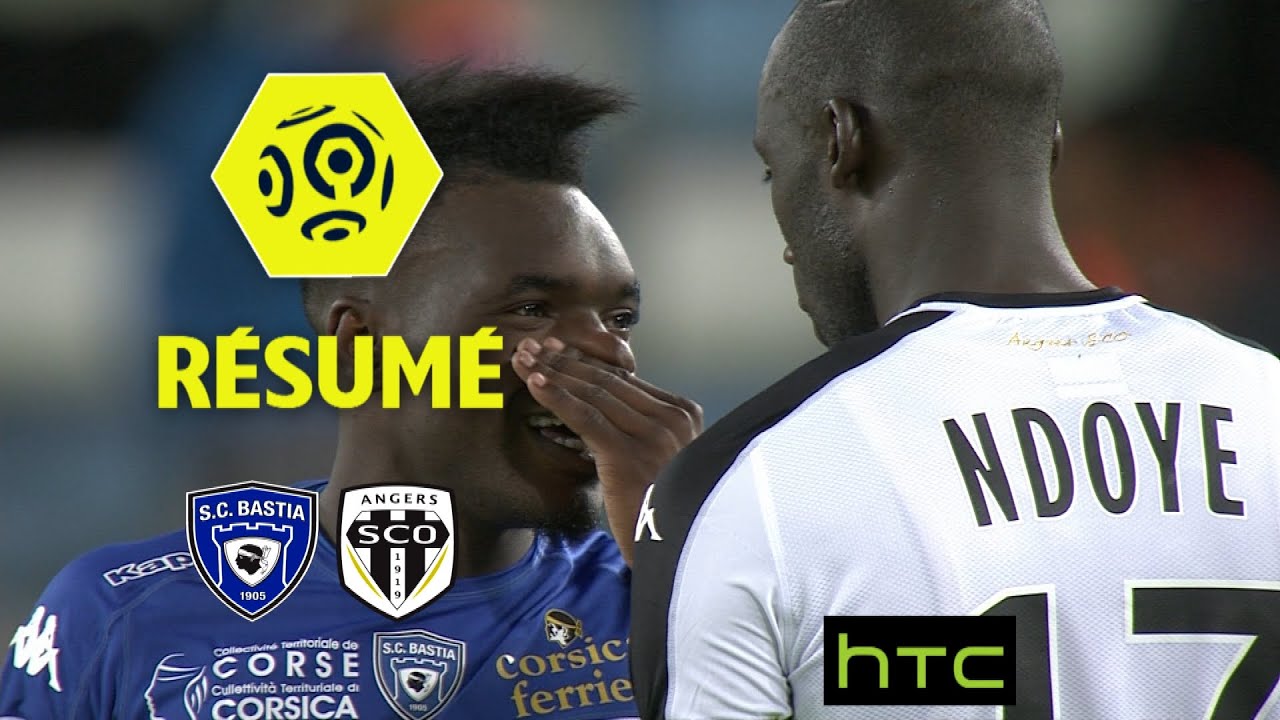 SC Bastia - Angers SCO (1-2)  - Résumé - (SCB - SCO) / 2016-17