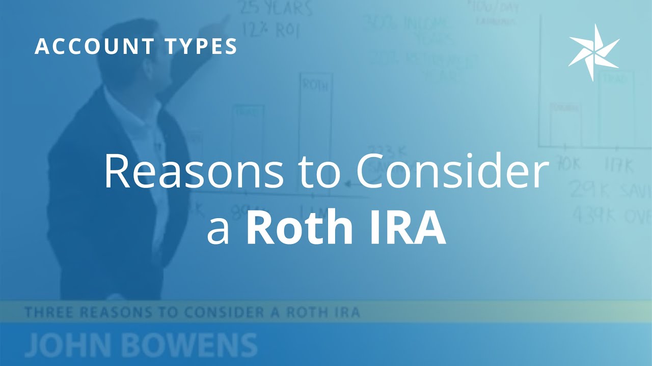 3 причины, по которым стоит рассмотреть возможность открытия счета Roth IRA.