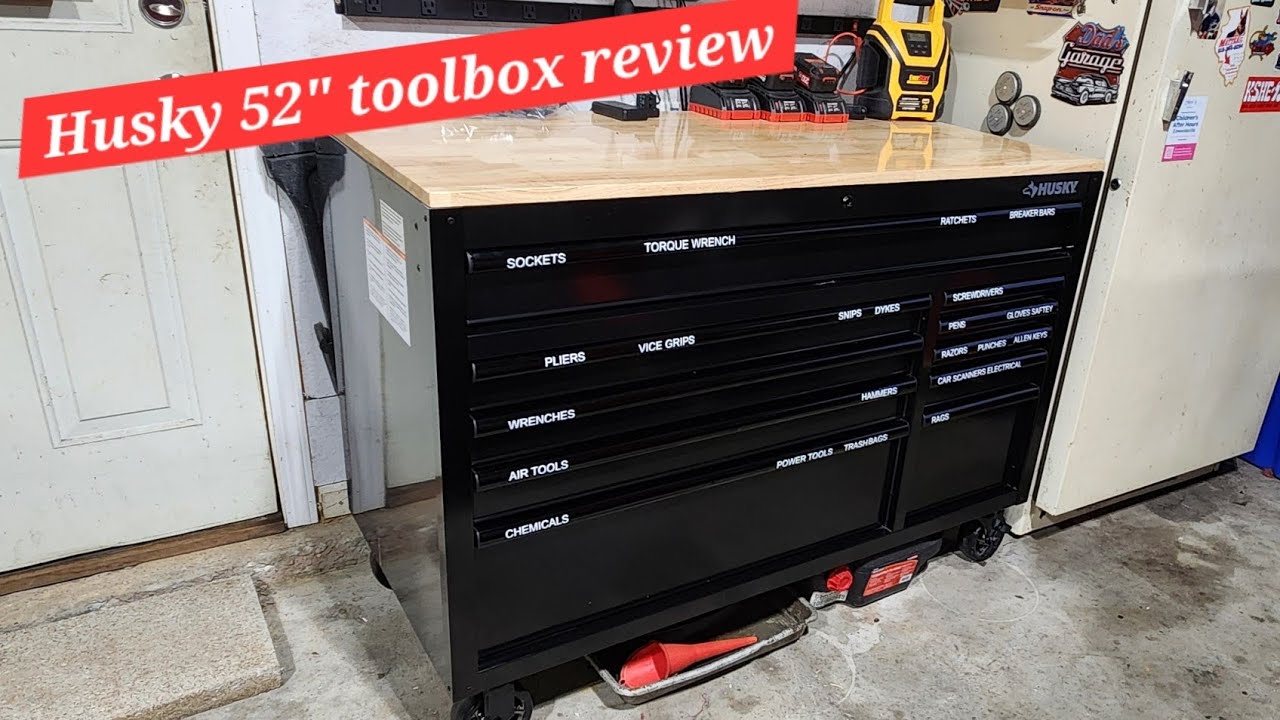 Husky 52 inch toolbox review