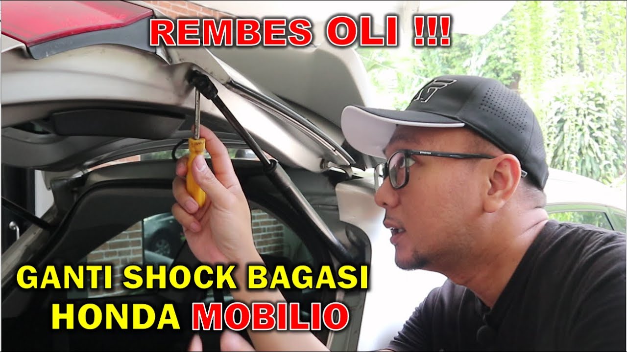 Tutorial Cara Ganti Shock Bagasi Honda Mobilio 100rb-an